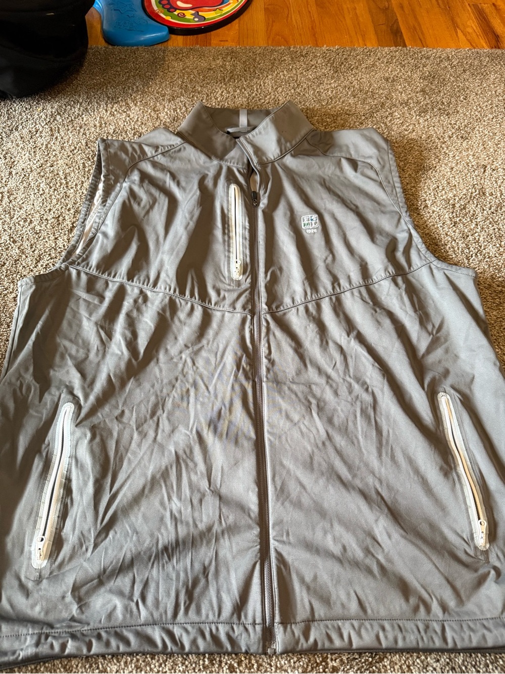 FootJoy Gray Men's Softshell Sleeveless Vest